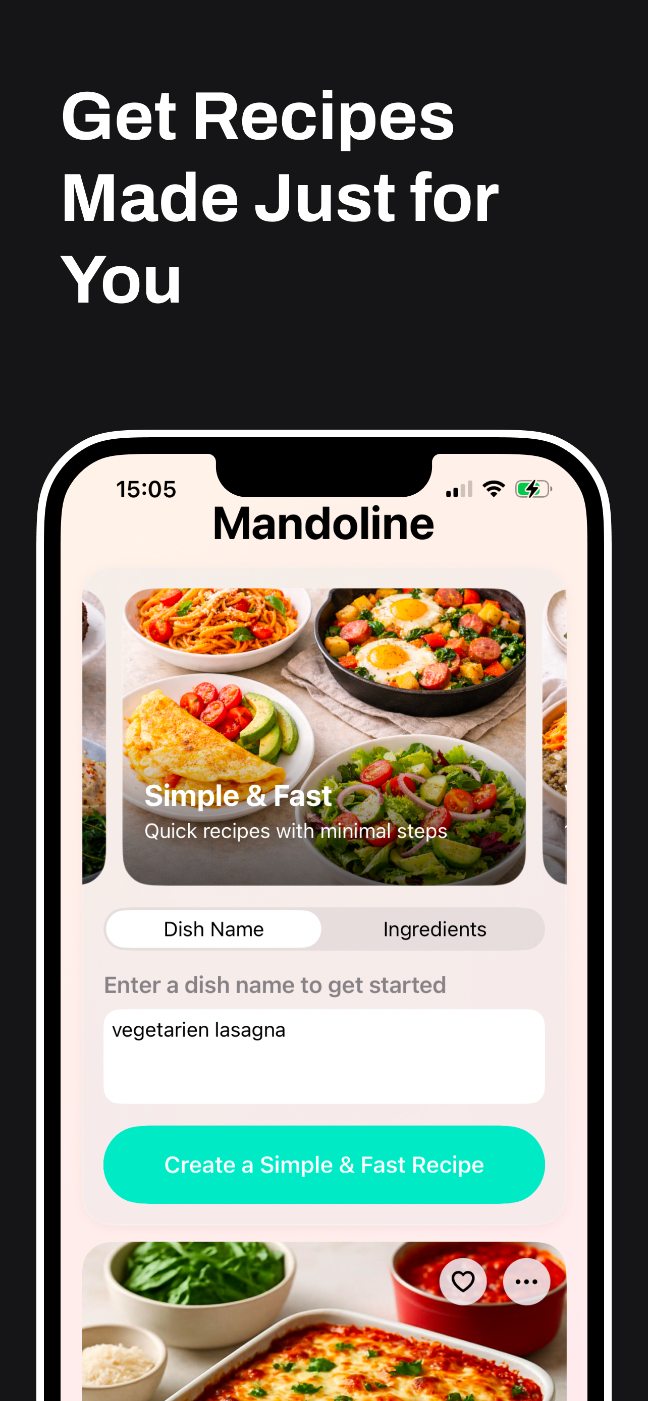 Dietary Preferences Feature